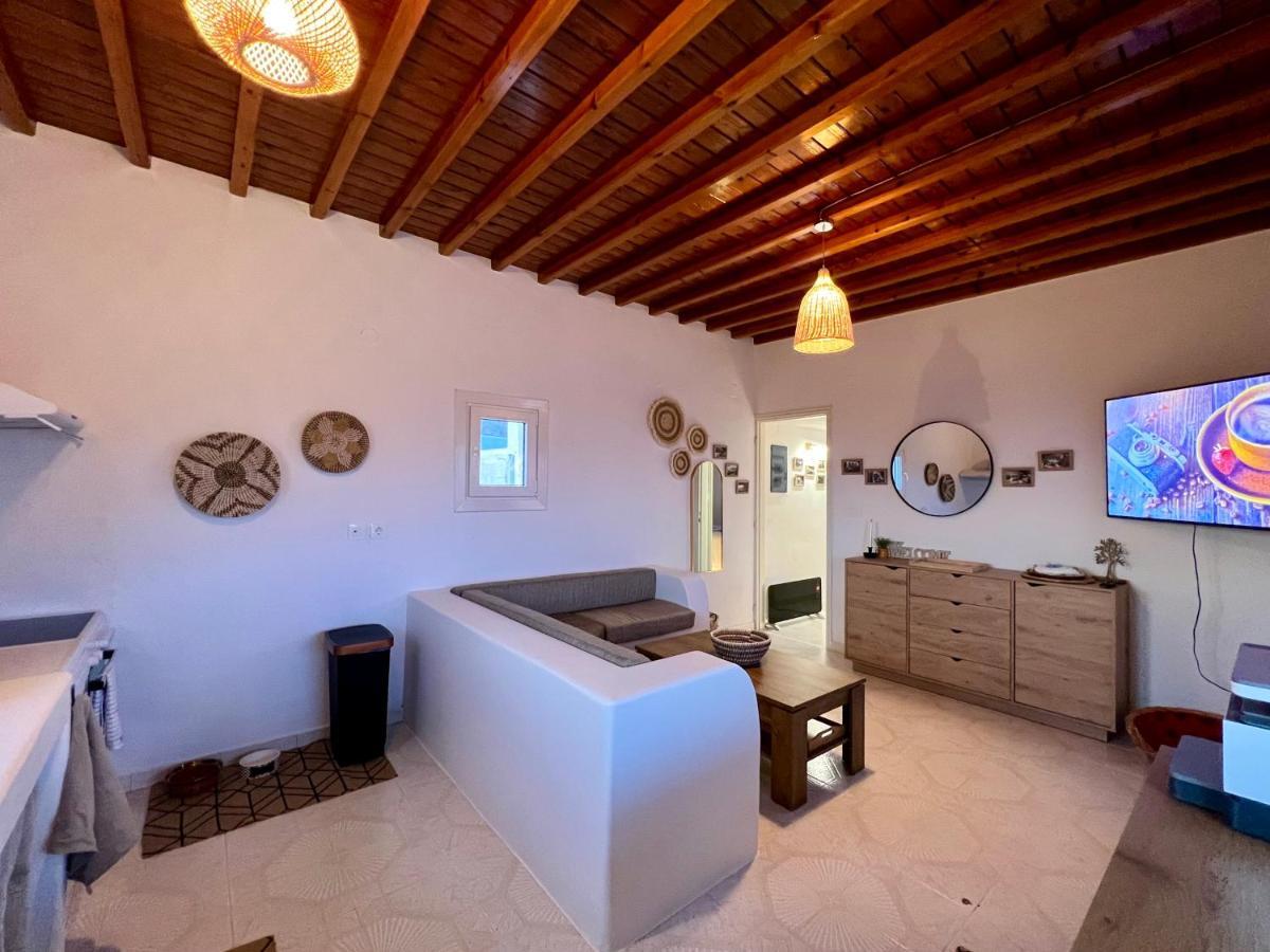 Lux Mykonos House Villa Agios Stefanos  Luaran gambar