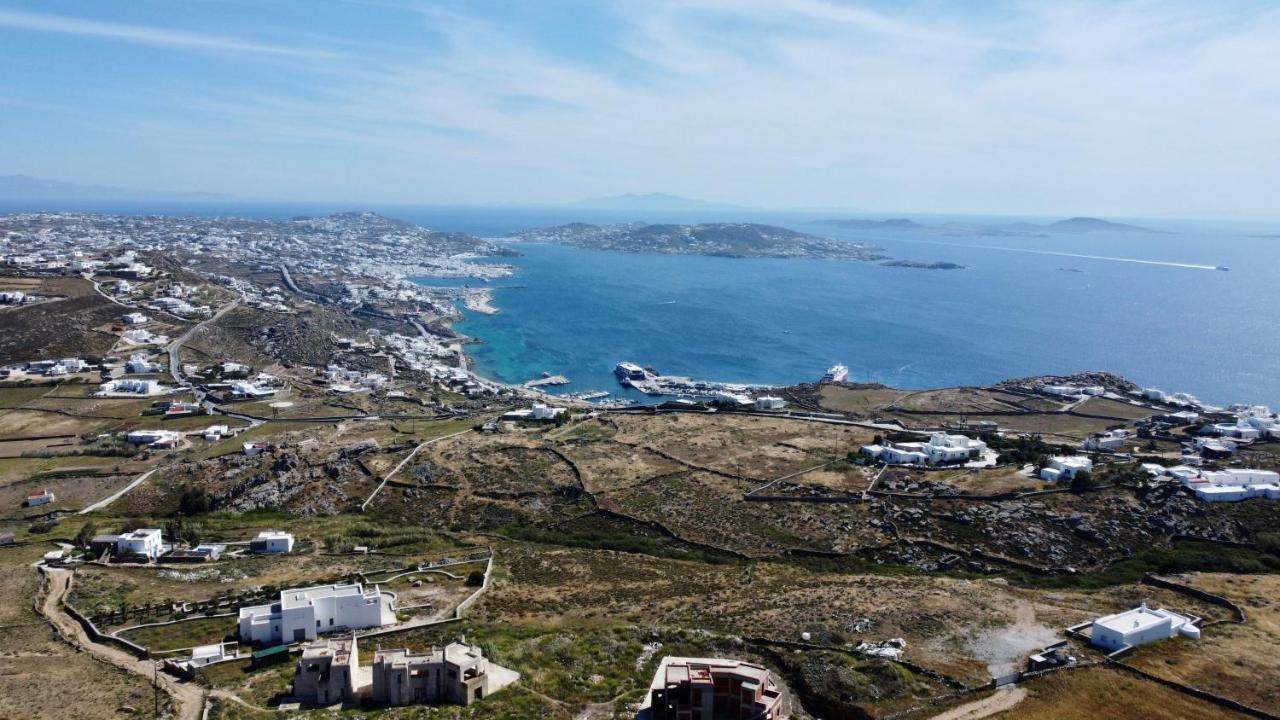 Lux Mykonos House Villa Agios Stefanos  Luaran gambar