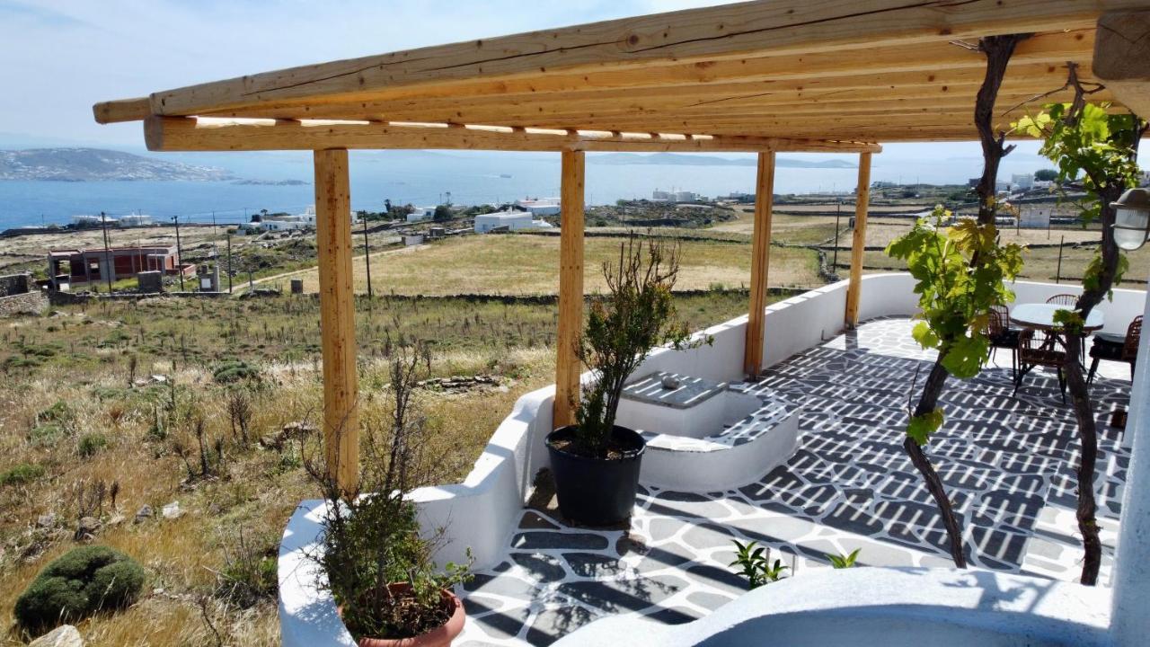 Lux Mykonos House Villa Agios Stefanos  Luaran gambar