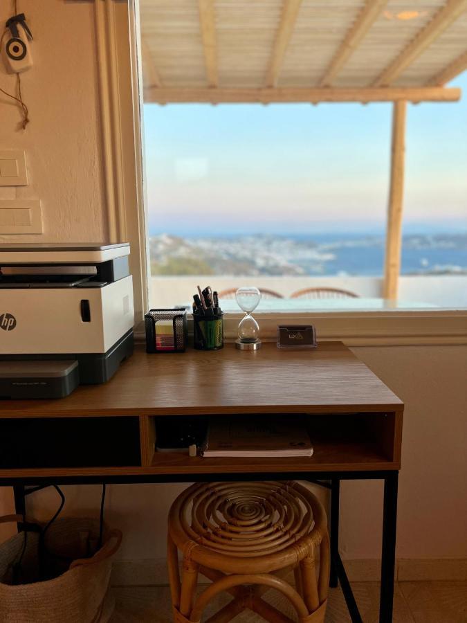 Lux Mykonos House Villa Agios Stefanos  Luaran gambar